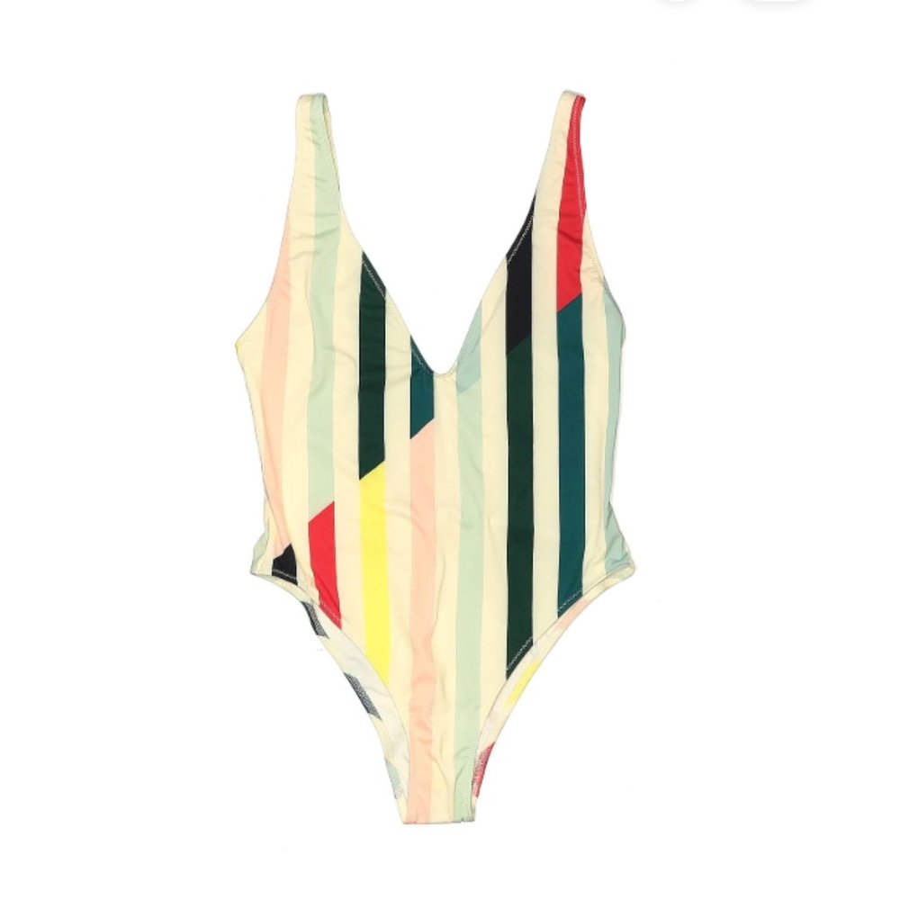 Solid & Striped one piece swimsuit size Large